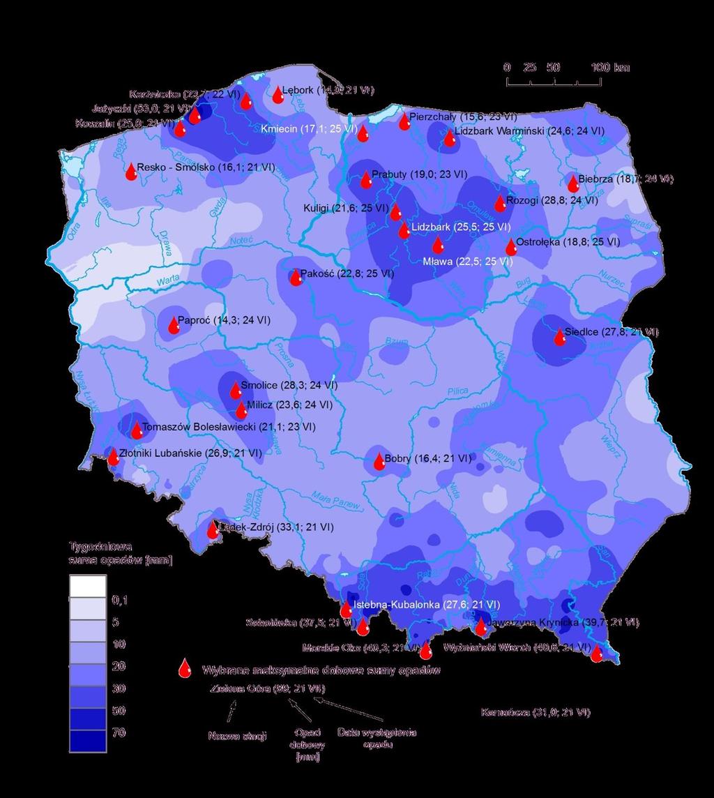 3. Rozkład tygodniowej sumy