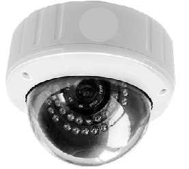 dystansowy do kamery kopułkowej grafit (17DM, 17DHD) śr.zew. 93mm, wys 42mm, rozstaw otw.