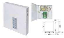 (235x172x58, UZAS=8,5 26,4VAC; UWY=12,0 15,0VDC, 1x regulacja,4x1a bezp. topikowy lub PTC (Σ4A max.