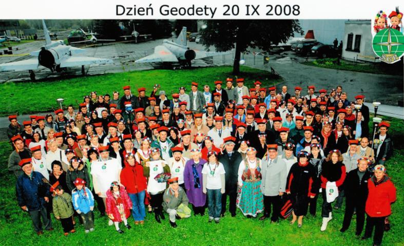 W dniu 20 września 2008r. w Muzeum Lotnictwa w Krakowie Czyżynach odbył się Dzień Geodety pod hasłem Krakowiaczek Ci Ja. Uczestniczyło ok. 204 osób.