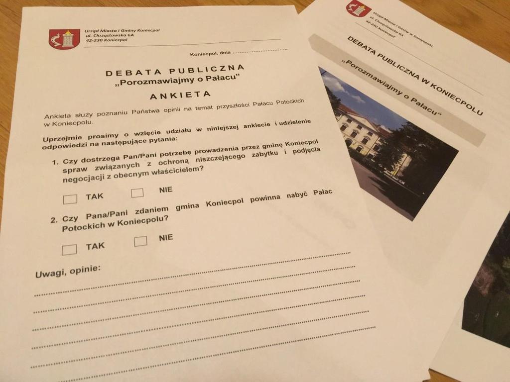 INFORMACJE Z ŻYCIA GMINY Debata publiczna