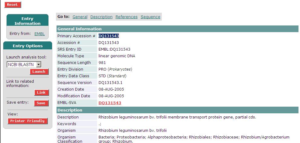 Format EMBL