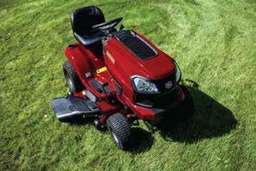 wiele lat - Dodatkowe akcesoria - pozwolą na uniwersalne wykorzystanie o każdej porze roku - Przednie reflektory - pozwalają na pracę po zmroku - Silnik Briggs & Stratton - moc i niezawodność