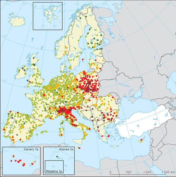 JAKOŚĆ POWIETRZA W POLSCE Europejska Agencja Środowiska (EEA) w raporcie dotyczącym jakości powietrza w Europie wymienia Polskę jako jedno z najbardziej zanieczyszczonych państw Starego Kontynentu.