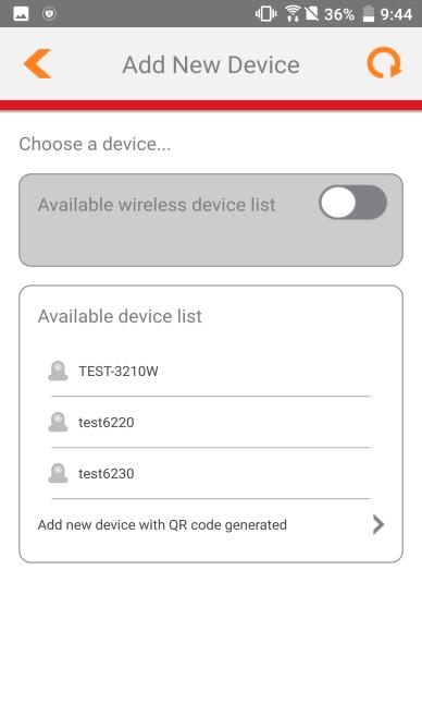 Użytkownicy systemu Android otwierają aplikację EdiLife i dotykają ikony + w prawym górnym rogu ekranu, aby dodać