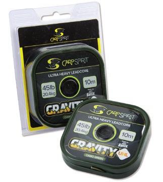 grvity UHL 10 m MATERIAŁY PRZYPONOWE Njwżniejsze cechy: Prmetry: Brdzo ciężki led core Grvity UHL to nsz njcięższy przypon z led core Idelny do łowieni z zestwmi chod, poniewż jest tk ciężki, że nie
