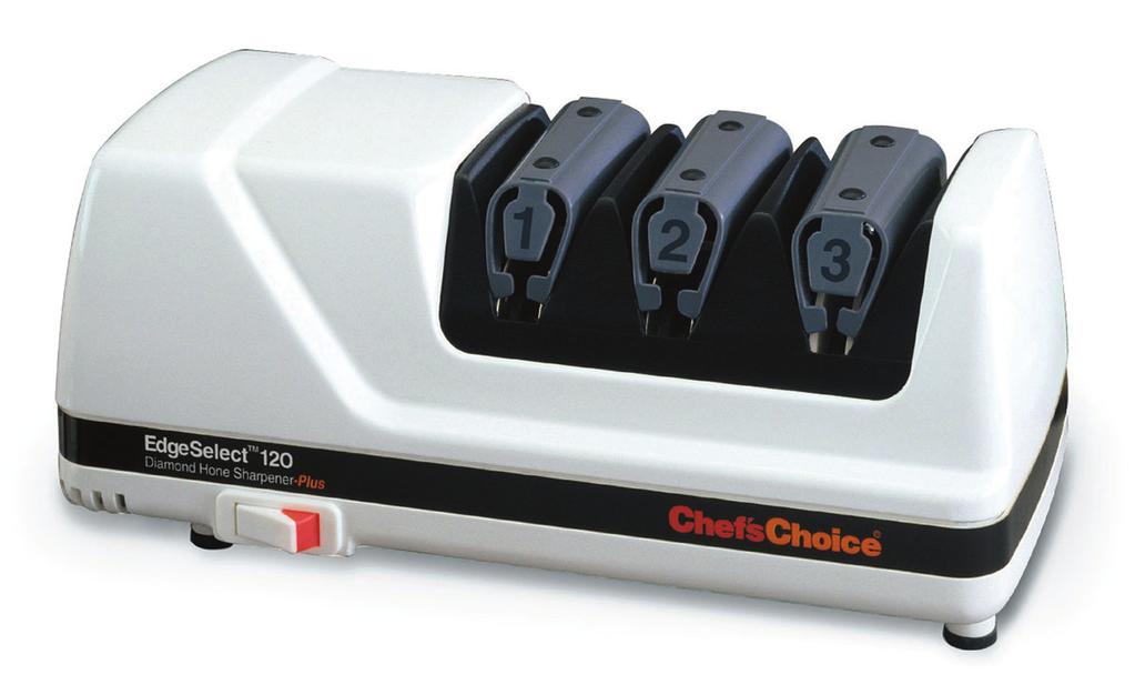 MODEL CC-120 INSTRUKCJA OBSŁUGI Ostrzałka z diamentową osełką Chef schoice Edge Select Należy dokładnie zapoznać się z instrukcją obsługi