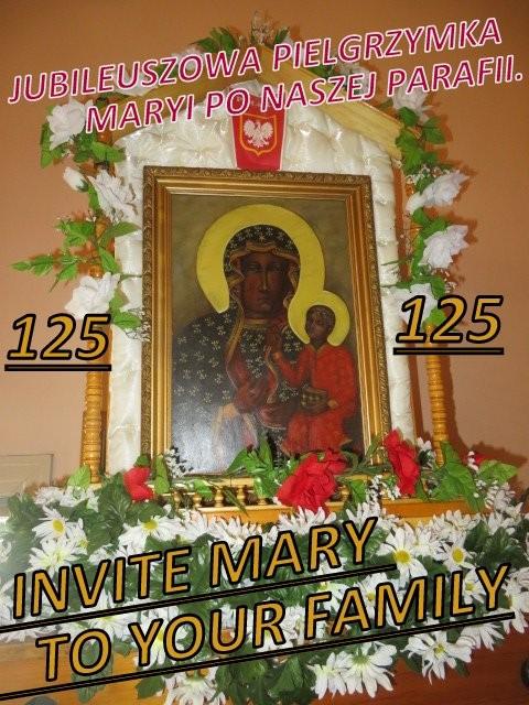 ZAPRASZAMY NA JUBILEUSZOWĄ PIELGRZYMKĘ OBRAZU MATKI BOSKIEJ CZĘSTOCHOWSKIEJ WE INVITE YOU TO THE JUBILEE PILGRI- MAGE OF OUR LADY OF CZESTOCHOWA MASS INTENTIONS - INTENCJE MSZALNE Saturday, June 9,