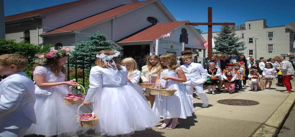 Dziękujemy Wszystkim, którzy w jakikolwiek sposób przyczynili się do zorganizowania naszej procesji.