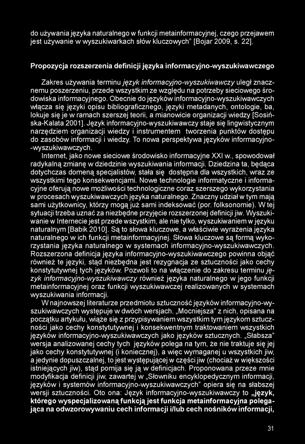 sieciowego środowiska informacyjnego.