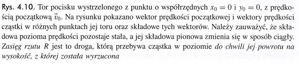 Oś : F =0; =0, uch jednostjn HRW,1 Oś : F =mg; =g, uch jednostjnie