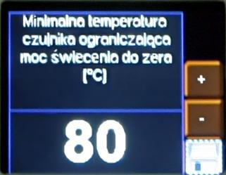 Może to znaleźć zastosowanie w przypadku lamp LED świecących w pomieszczeniach o wysokich temperaturach. Dostępne są dwa wejścia na PX252 do których można podłączyć po jednym czujniku temperatury.