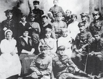 Opaska Marceliny Rościszewskiej Komendantki Narodowej Służby Kobiet Polskich w Płocku Obrońcy Płocka w 1920 r.