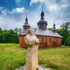 Brunary Wyżne, cerkiew św. Michała Archanioła, fot. K. Bańkowski Cerkwie łemkowskie Brunary Wyżne, cerkiew parafialna greckokatolicka św.