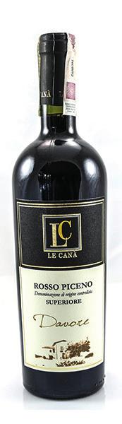 CZERWONE WINO WYTRAWNE 0,75 Rosso Piceno Superiore DOC Rosso Piceno Superiore DOC Czerwone wino wytrawne 0,75 Kolor czerwony intensywny, prawie nieprzenikniony.