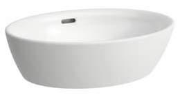CERAMIKA UMYWALKA PRO umywalka nablatowa 52x39 cm ZESTAW PRO miska podwieszana rimless + deska slim wolnoopadająca 649 PLN