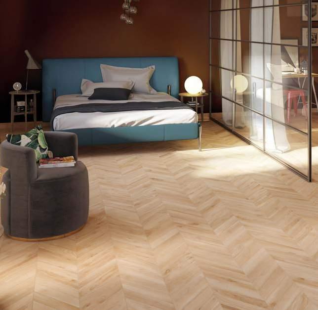 WOODIE CHEVRON gres szkliwiony