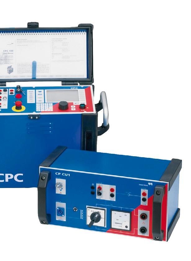 CPC 100 + CP CU1 Bezpieczne testy Pomiary prowadzone na liniach energetycznych wymagają zastosowania specjalnych środków ostrożności.