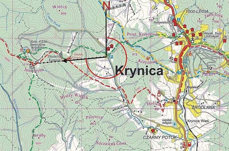 Azymut - Kąt pomiędzy kierunkiem północy a