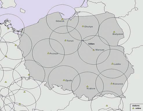 porównania statystycznych danych wyłączeń linii NN spowodowanych przez wyładowania atmosferyczne z oszacowanymi spodziewanymi liczbami oraz czasami trwania wyłączeń, szybkiej lokalizacji uszkodzeń w