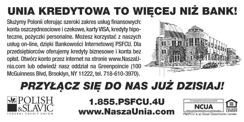 Page 8 January 6, 2019 PROTEZY ZĘBOWE O ile potrzebujesz natychmiastowej i fachowej naprawy swojej protezy to nie musisz szukać daleko. Naprawy wykonujemy na Greenpoincie szybko i dobrze.