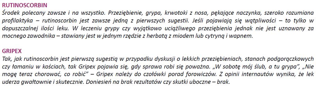 Środki na grypę opinie internautów