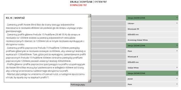 mogą być zastosowane w przedstawianym systemie 4) OPIS TECHNICZNY zawierający również wytyczne