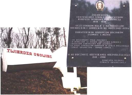 jednostki wojskowej w Osowcu odsłonięta została tablica pamiątkowa poświęcona żołnierzom