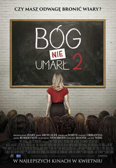 15, 21.45 12.45, 17.15, 21.45 12.45, 17.15, 21.45  Seanse filmu Bóg nie umarł 2 (dramat/ USA) 10.