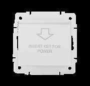 hotelowy z opóźnieniem wyłączenia / Energy Saving Switch - Delayed Power Off 10AX - 250V~ 25083 02-1190-102 Biały/White Śrubowy/Screw 10 25143