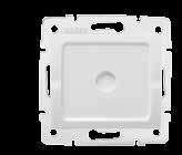 Adapter gniazdo komputerowe podwójne niezależne, (2x RJ45 Jack), bez gniazda / Empty double Data Socket Outlet (2pcs RJ45 Jack), without socket 25936 02-1419-002 Biały/White 10 25937 02-1419-003