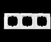 Ramka pięciokrotna pozioma / 5 Gang Frame Vertical 25121 02-1500-002 Biały/White 10 25180