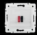 pojedyncze (RJ11) / Numeric Telephone Socket Outlet (RJ11) -1 Gang 24751 01-1370-002 Biały/White 10 24810 01-1370-003 Kremowy/Creme 10 24987 01-1370-030