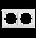 Ramka podwójna pionowa / 2 Gang Frame Vertical 24767 01-1520-002 Biały/White 10 24826 01-1520-003 Kremowy/Creme 10 25003 01-1520-030 Perłowy