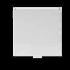 Łącznik schodowy z LED, m45 / Two Way Switch - Illuminated with big rocker 16AX - 250V~ 25315 04-1145-102 Biały/White Śrubowy/Screw 56 Łącznik schodowy zwierny z LED, m45 / Two Way Control Switch