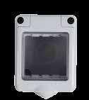 45x45mm, IP55 / Installation box for 45x45mm insert, IP55 25345