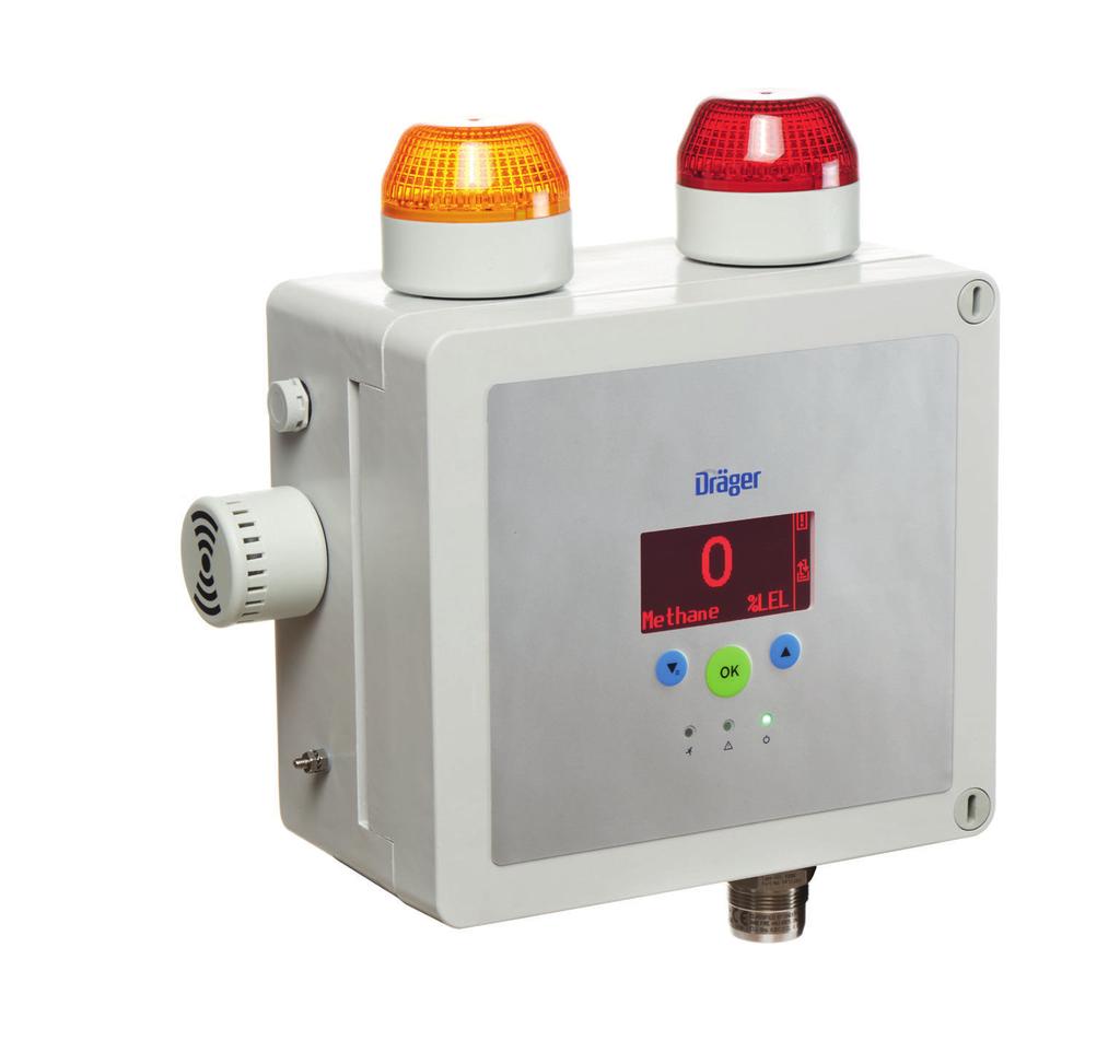 Dräger PointGard 2200 Detektor gazów i par palnych Dräger PointGard 2200 to samodzielny system detekcji gazu umożliwiający ciągłe monitorowanie stężenia palnych gazów i par w otaczającym powietrzu
