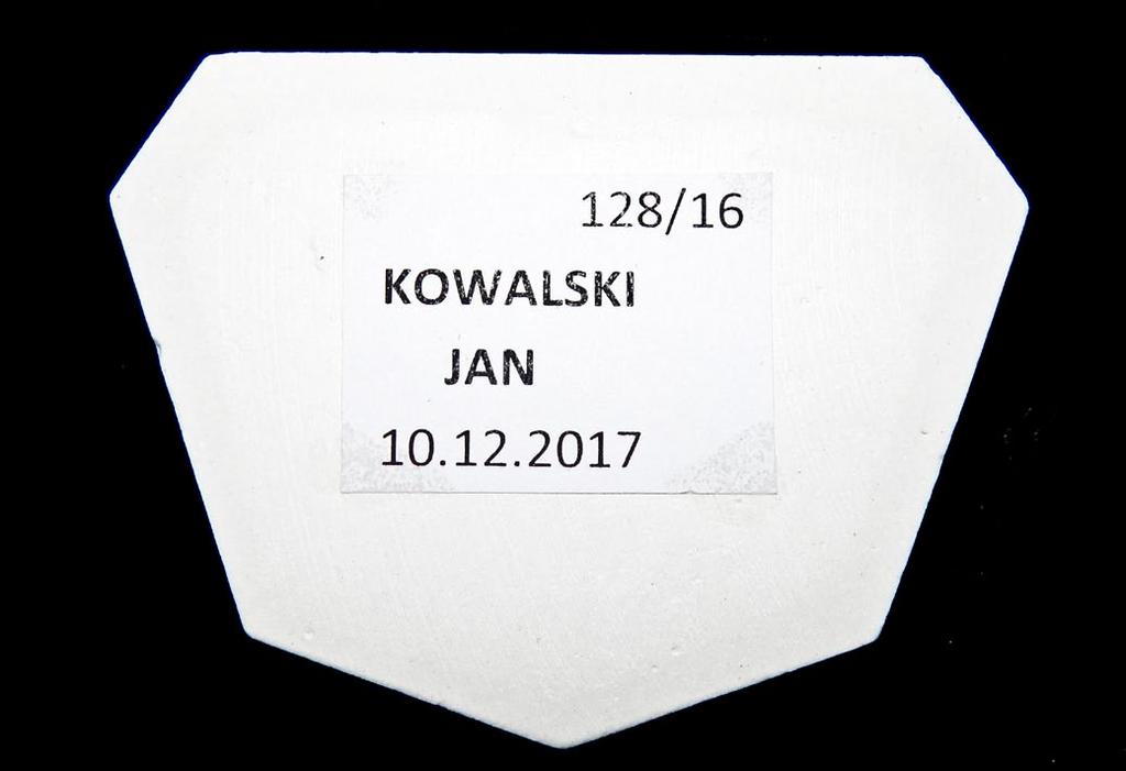 atrefaktów i uzupełnienie ubytków, zamoczenie modeli w płynie nabłyszczającym (zgodnie z zaleceniami