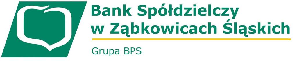 SYSTEM KONTROLI WEWNETRZNEJ W BANKU SPÓŁDZIELCZYM W ZĄBKOWICACH ŚLĄSKICH I.