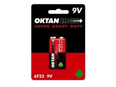 8x12,5 cm BC Bateria Oktan 9 Volt 6F22, blister ID-62421 ID-63805 quantity: 1718 quantity: 88 170027 1,37