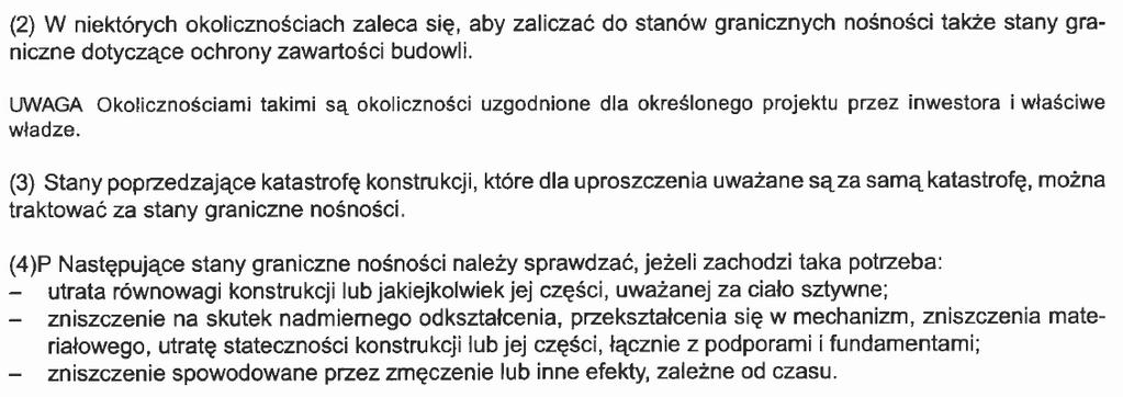 nie większe niż jego nośność