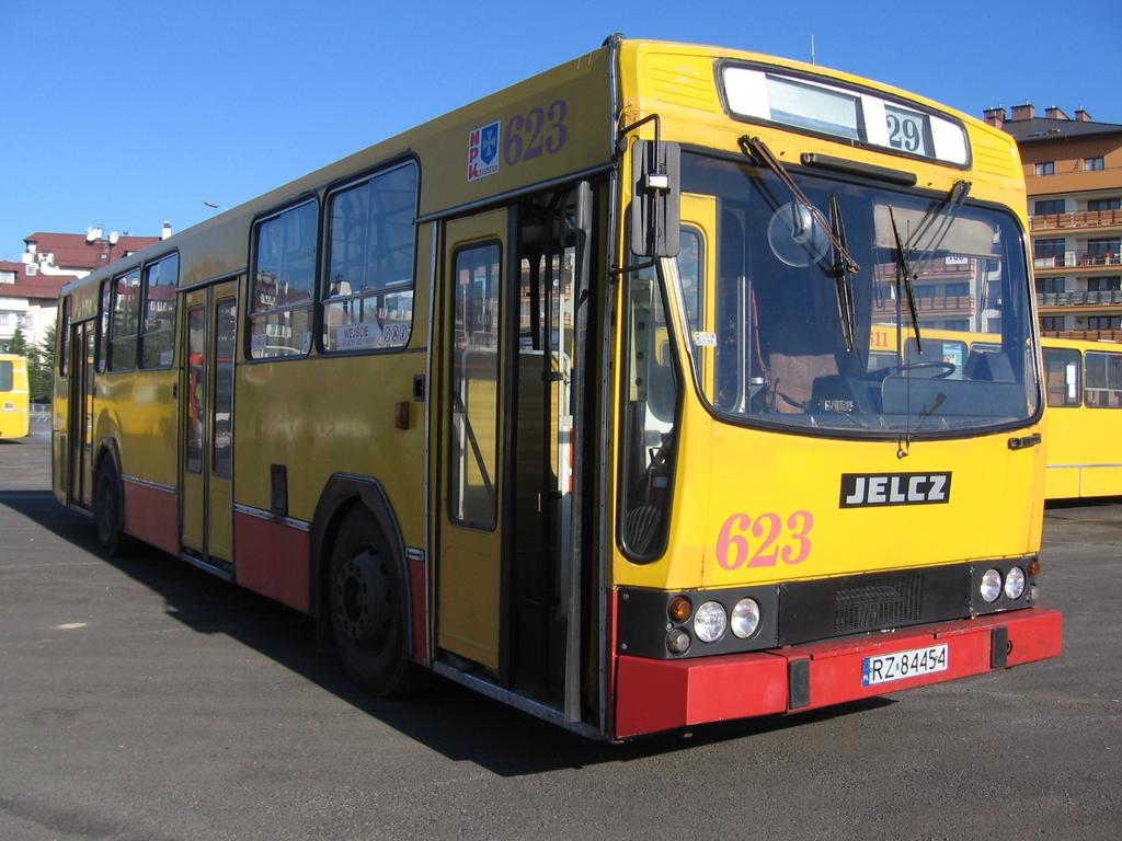 Parametry techniczne autobusu Jelcz 120M, nr boczny