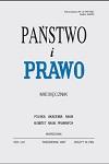 Państwo i Prawo Rok 70 zeszyt 10 Komunikat o LI Konkursie Państwa i Prawa" 3 Prof. dr hab. Ryszard M.