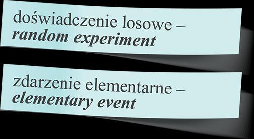 3.2. Prawdopodobieństwo W tym temacie dowiesz się: jak analizować proste doświadczenia losowe, co to jest zdarzenie losowe i zdarzenie elementarne, jak określać prawdopodobieństwa zdarzeń w