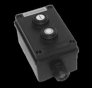 T6 Gb II 2D Ex t IIIC T80 C Db Ambient temp.: -20ºC Ta +50ºC Cable gland: 1xM25 Cable diameter: ø6-15 mm Protection degree: IP66 Rated voltage: 690V AC Rated current: 16A CESI 12 ATEX 017 X 1.