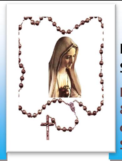 The Hour of Great Mercy We invite you to join us every Friday at 3:00 PM for a devotion to the