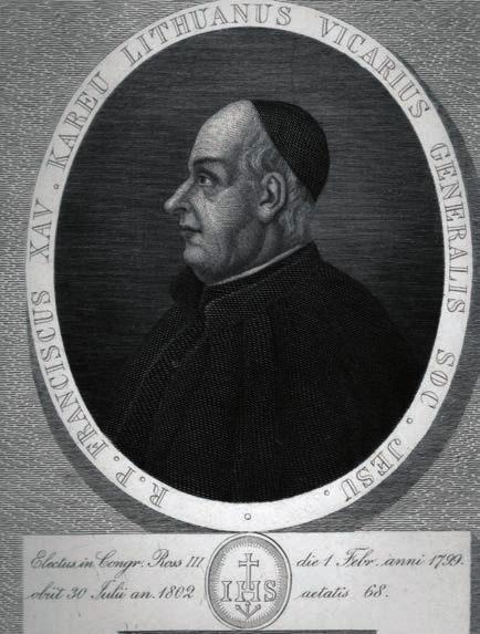Przetrwanie Ojciec Franciszek Kareu SJ fot. Archivum Romanum Societatis Iesu cie poddano Towarzystwo Jezusowe w Prusach, spowodowały, że nie można mówić o jego kontynuacji pod panowaniem Fryderyka.