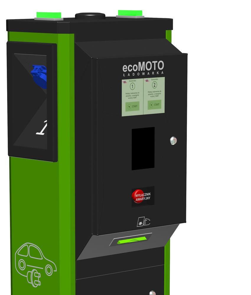 Stacja ładowania pojazdów elektrycznych EV typu
