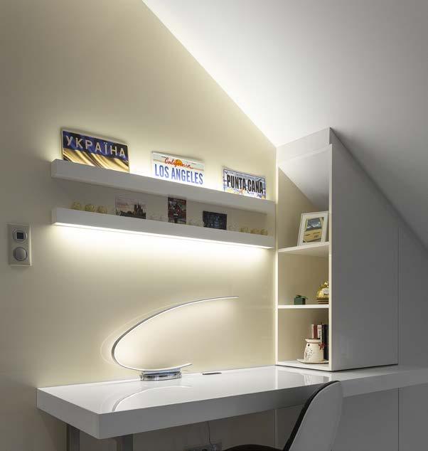 Surface mounted, Suspended recessed and wall