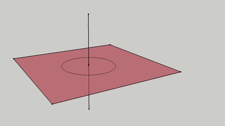 Obrót wokół prostej model przestrzenny w S r l A k A obracany punkt l oś obrotu w płaszczyzna obrotu
